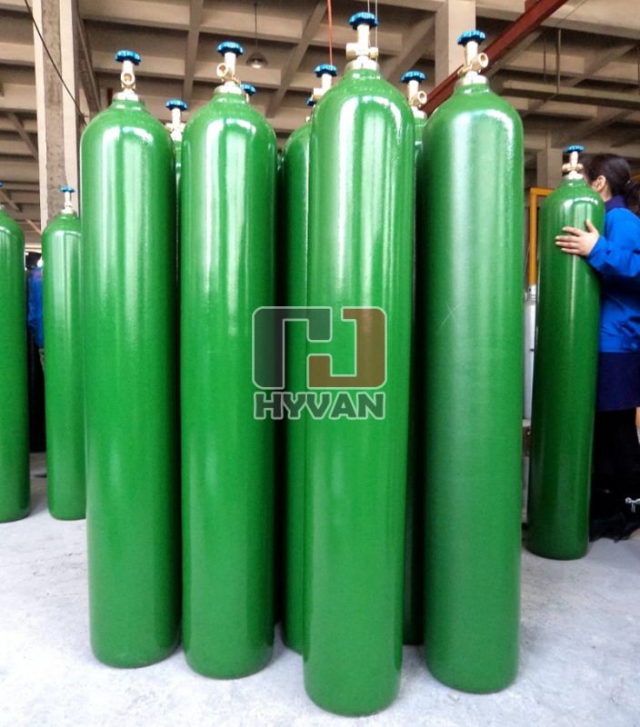 Bình khí Hidro tại công ty khí công nghiệp Hỷ Vân
