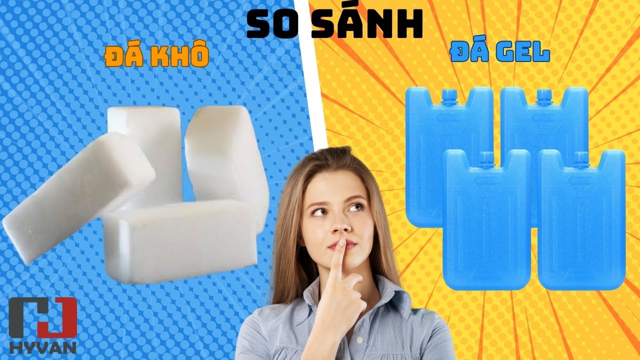 So sánh Đá Khô và Đá Gel