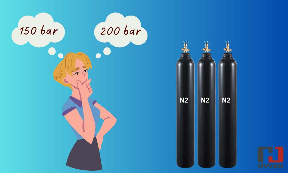 so sanh khi nito 150 bar va 200 bar